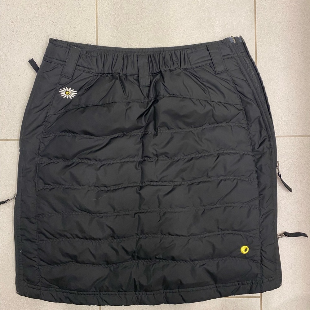 Skhoop Black Short Down Skirt - Picture 2 of 11